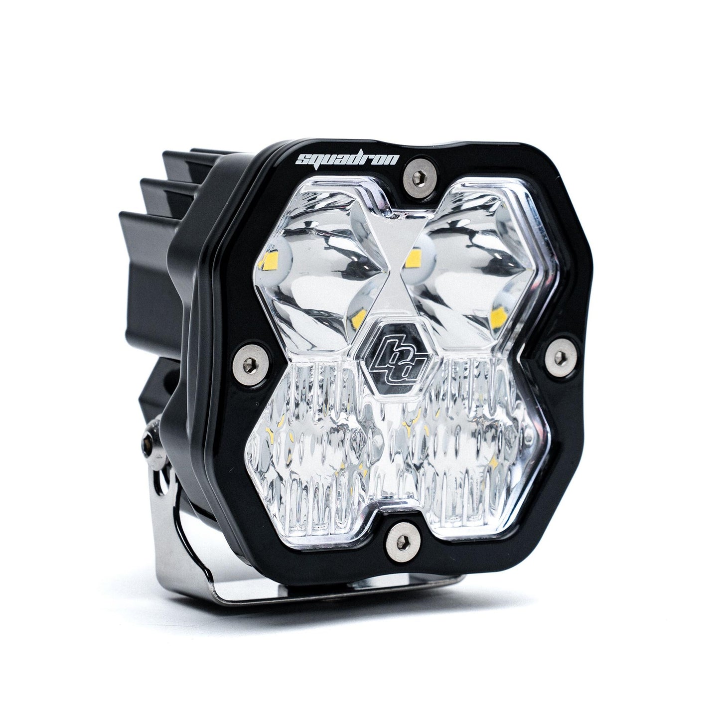 Squadron 2.0 Sport Black LED Auxiliary Light Pod Universal Clear Baja Designs-2