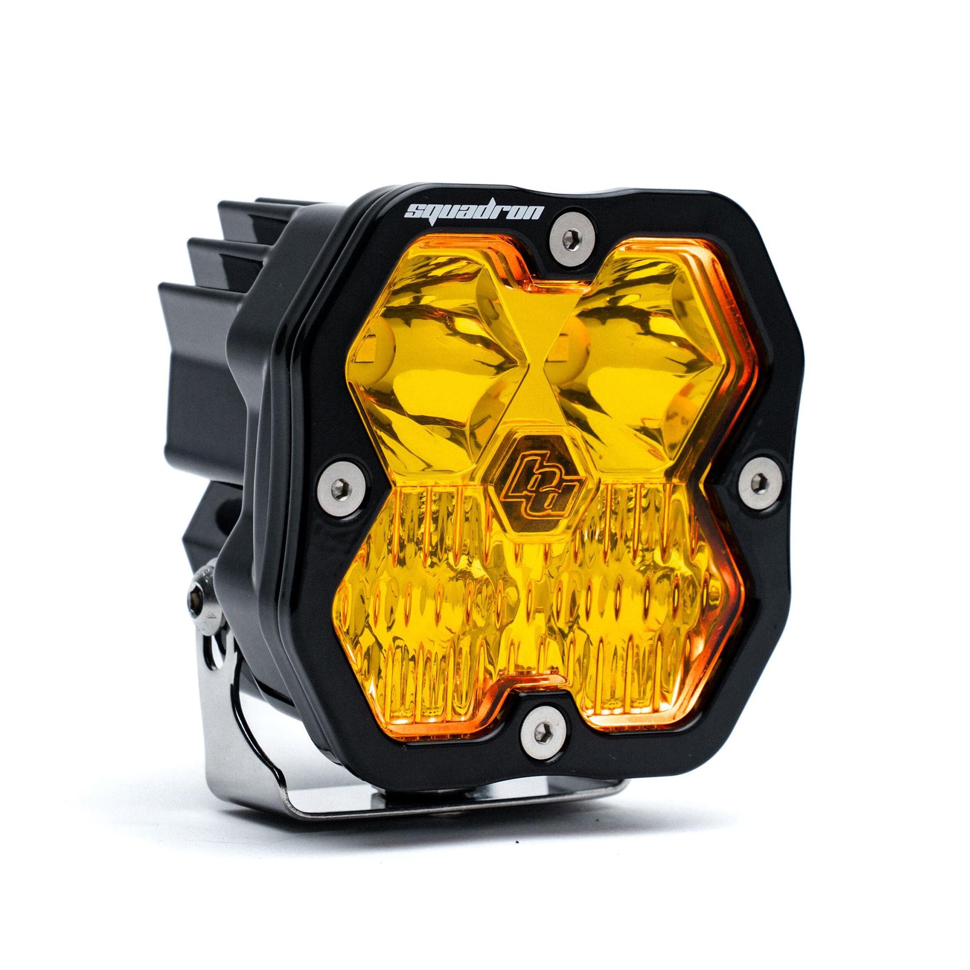 Squadron 2.0 Sport Black LED Auxiliary Light Pod Universal Amber Baja Designs-2