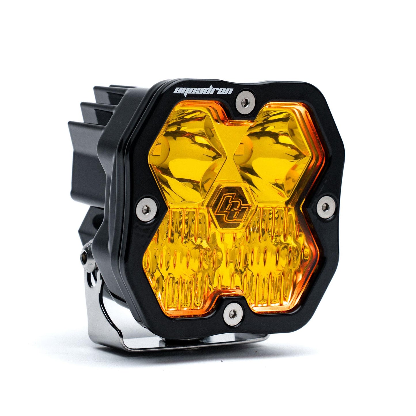 Squadron 2.0 Sport Black LED Auxiliary Light Pod Universal Amber Baja Designs-2