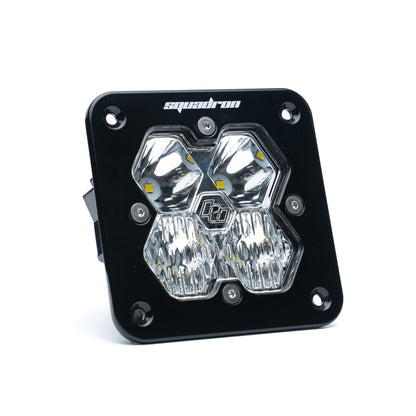 Squadron 2.0 Sport Black Flush Mount LED Auxiliary Light Pod Universal Clear Baja Designs-2