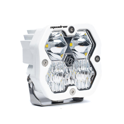 Squadron 2.0 Sport White Flush Mount LED Auxiliary Light Pod Universal Clear Baja Designs-2