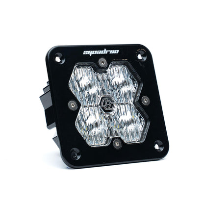Squadron 2.0 Sport Black Flush Mount LED Auxiliary Light Pod Universal Clear Baja Designs-1
