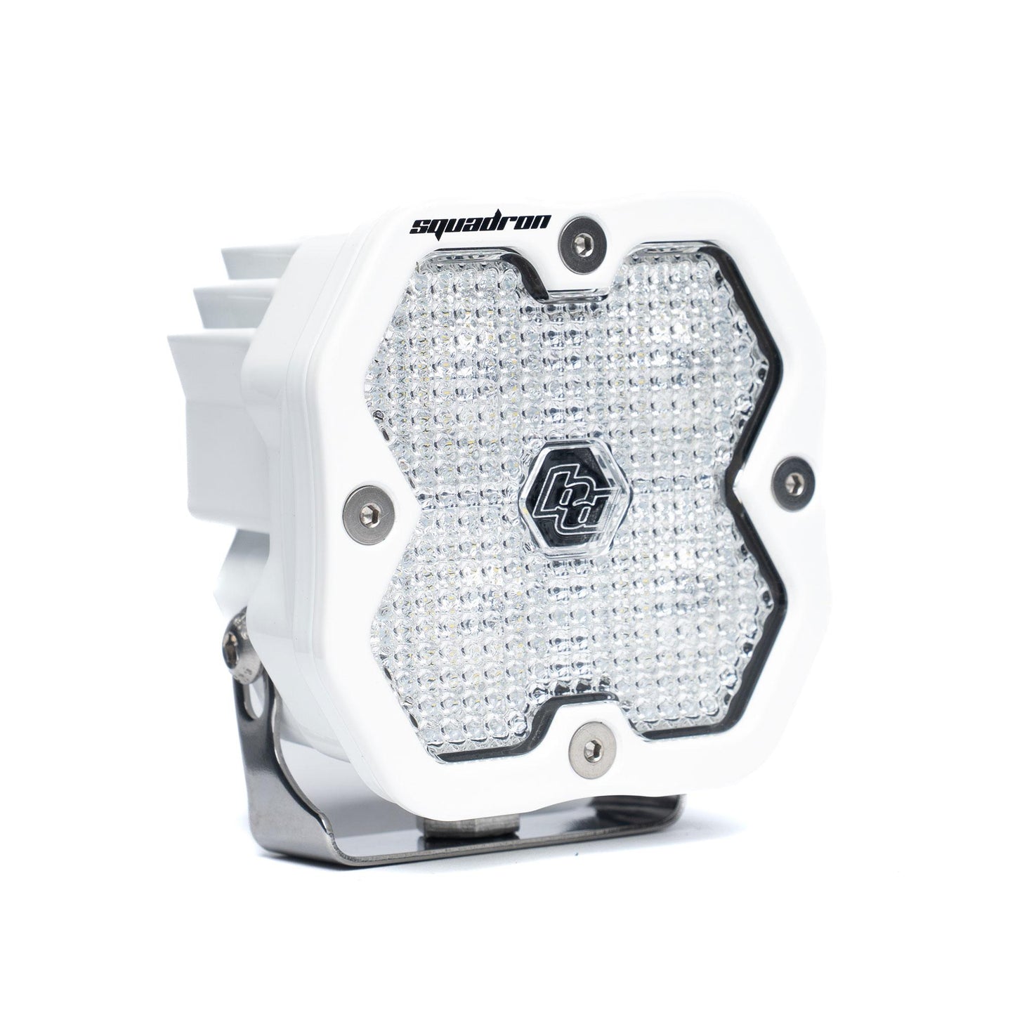 Squadron 2.0 Sport White Flush Mount LED Auxiliary Light Pod Universal Clear Baja Designs