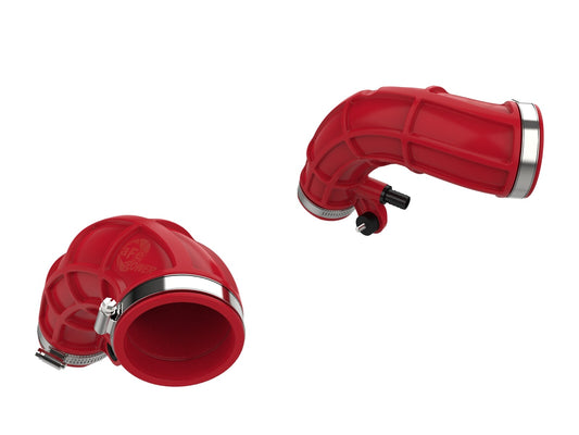 Turbo Inlet Pipes Red Toyota Tundra/ Land Cruiser 22-26 V6-3.4L (tt) aFe Power