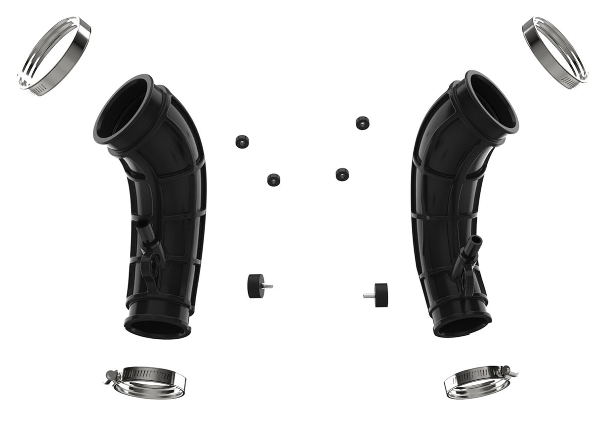 Turbo Inlet Pipes Black Toyota Tundra/ Land Cruiser 22-26 V6-3.4L (tt) aFe Power-1
