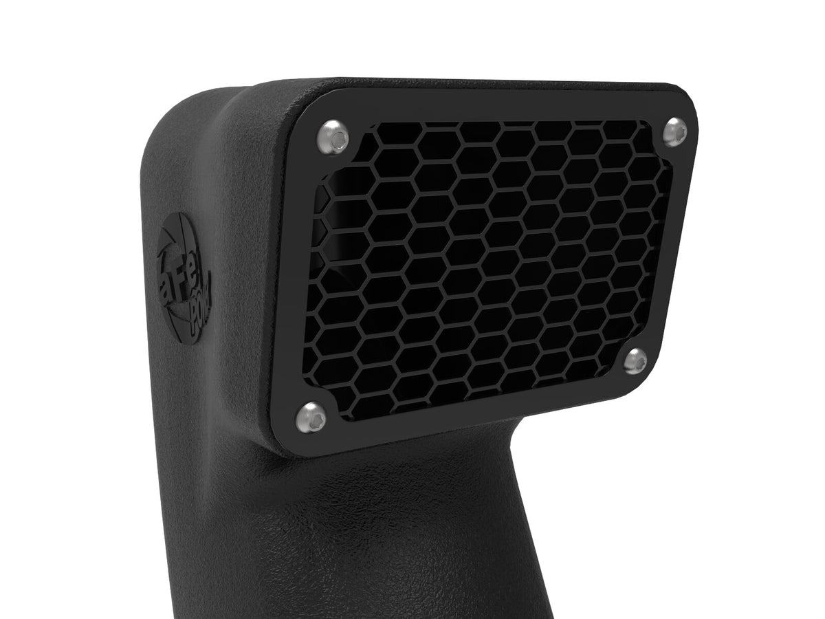 Dynamic Air Scoop D.A.S. Black Jeep Wrangler (Jl)/Gladiator (Jt) 18-26 L4/V6 Gas aFe Power-6