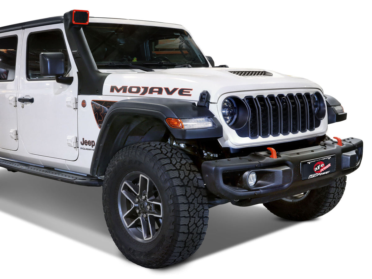 Dynamic Air Scoop D.A.S. Black Jeep Gladiator (Jt) Mojave 20-26 V6-3.6L aFe Power-8