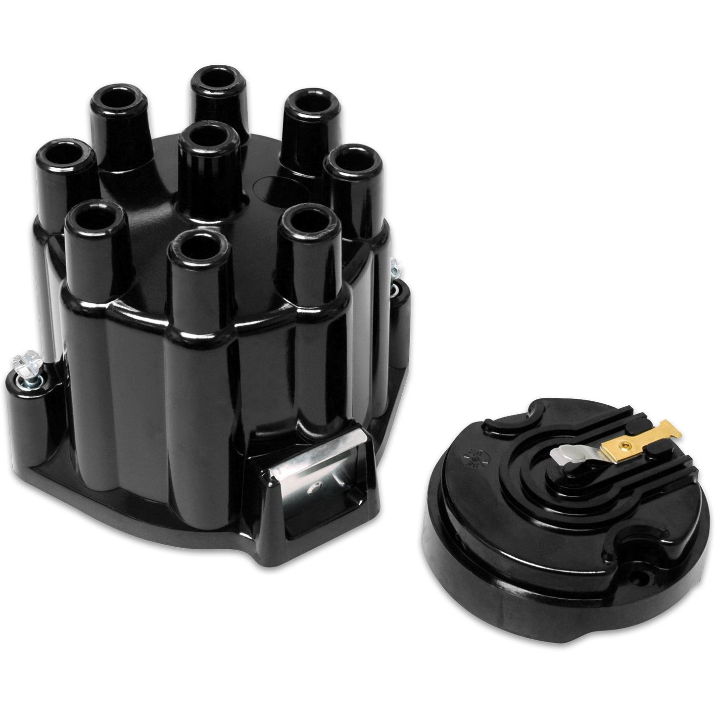 Cap And Rotor Kit, Street Fire, /Gm V8 Points, Socket Replacement Cap And Rotor Kit For And GM Points Style Distributors MSD Ignition