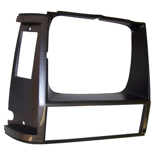 Right Gray Headlight Bezel for 1984-1990 XJ Cherokee & 1986-1990 MJ Comanche Crown Automotive