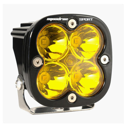 LED Light Pod Spot Pattern Clear Amber Black Squadron Sport Baja Designs-1