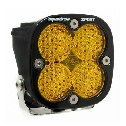 LED Light Pod Work/Scene Pattern Amber Squadron Sport Baja Designs-1