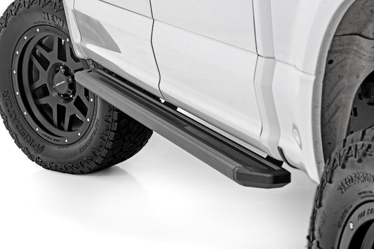 Multi-Color LED Running Boards Crew Cab Ford F-150/Lightning/F-250/F-350/Raptor (15-26) Rough Country-1
