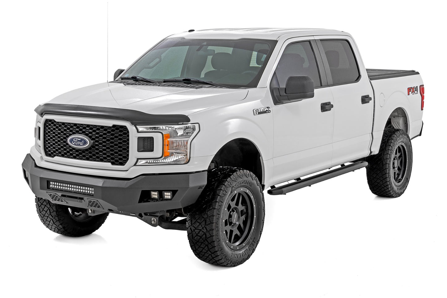 Multi-Color LED Running Boards Crew Cab Ford F-150/Lightning/F-250/F-350/Raptor (15-26) Rough Country-4
