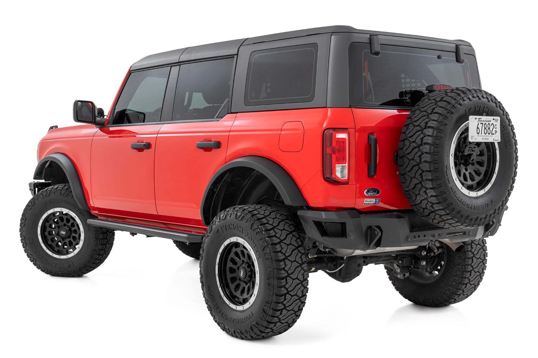 Multi-Color LED Running Boards 4-Door Ford Bronco 4WD (2021-2025) Rough Country-3