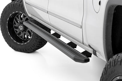 Multi-Color LED Running Boards Crew Cab Silverado/Sierra 1500/2500HD/3500HD (07-19 & Classic) Rough Country-2