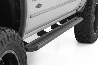 Multi-Color LED Running Boards Crew Cab Silverado/Sierra 1500/2500HD/3500HD (07-19 & Classic) Rough Country-3