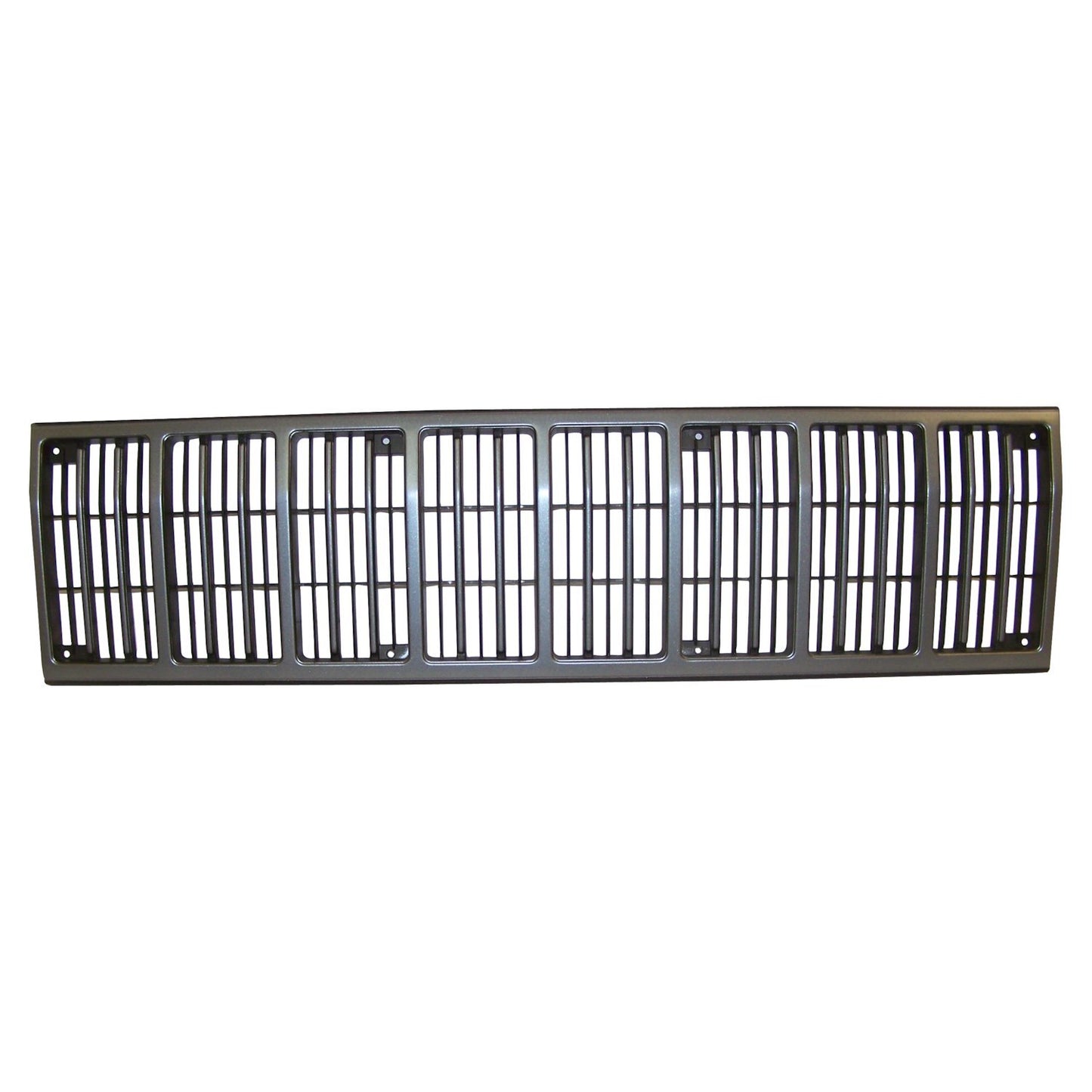 Dark Gray & Black Grille for 1988-1990 Jeep XJ Cherokee, MJ Comanche Crown Automotive