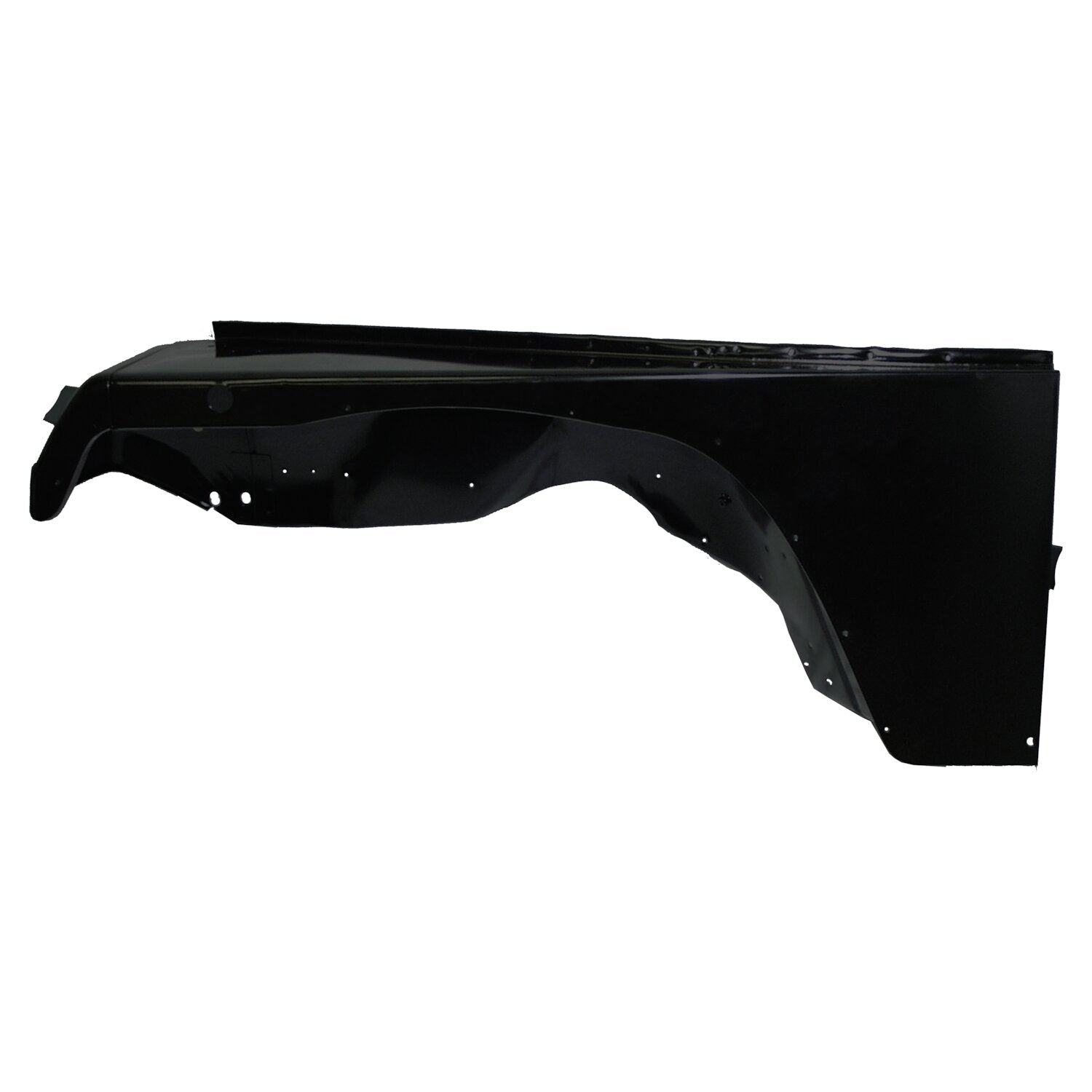 Left Front Fender for 1987-1995 YJ Wrangler, Black Primed Crown Automotive