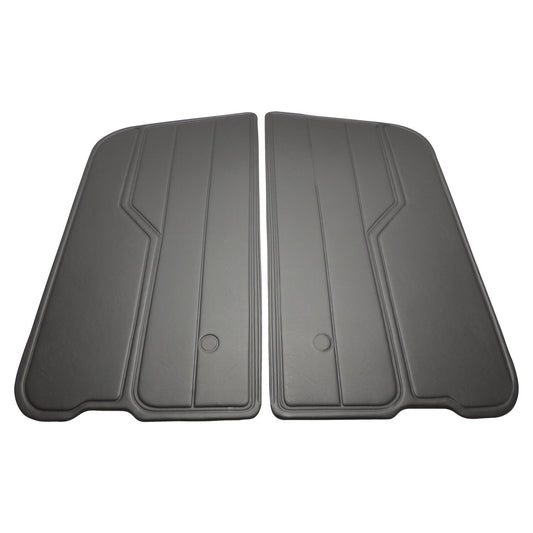 Charcoal Door Panel Set for 82-95 CJ-7, CJ-8, & YJ Wrangler w/ Full Steel Doors Crown Automotive