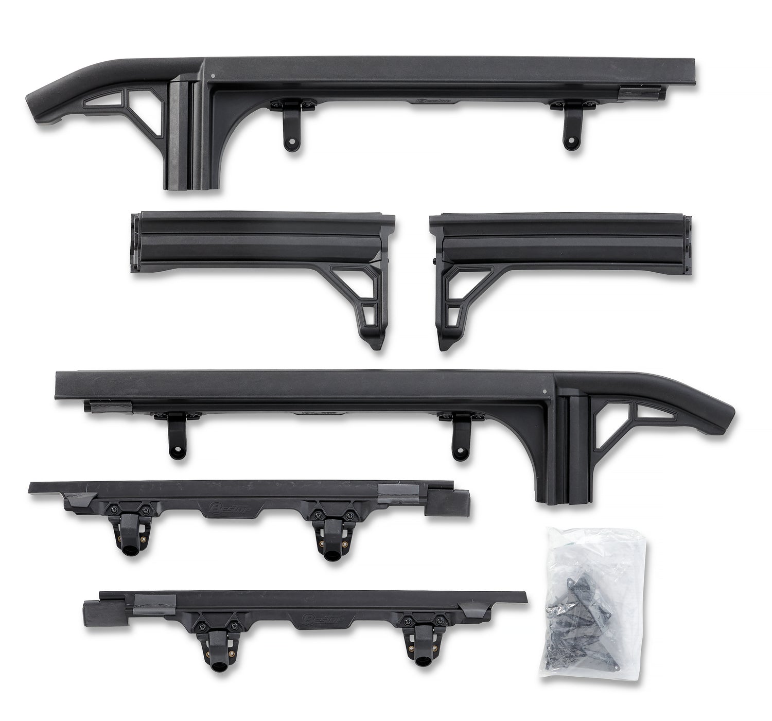 Jeep Door Surrounds For Jeep 2018-Current Wrangler JL Black Polypropylene Bestop