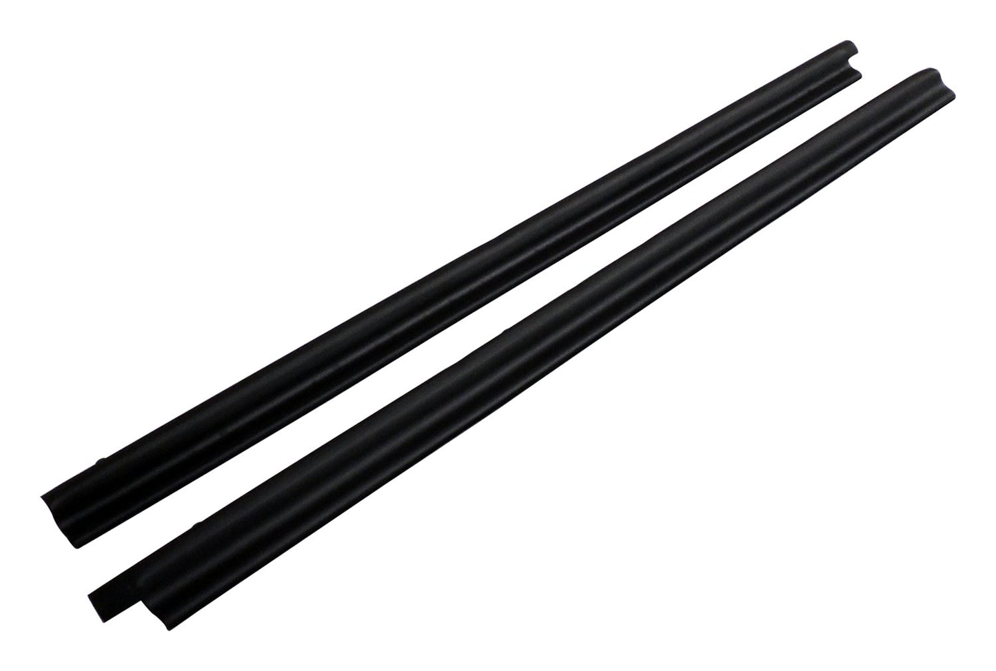 Outer Door Glass Weatherstrip Set for 1976-1995 Jeep YJ Wrangler & CJ-5, 7, & 8 Crown Automotive