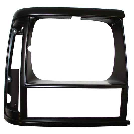 Right Black Headlight Bezel for 1991-1996 XJ Cherokee & 1991-1992 MJ Comanche Crown Automotive