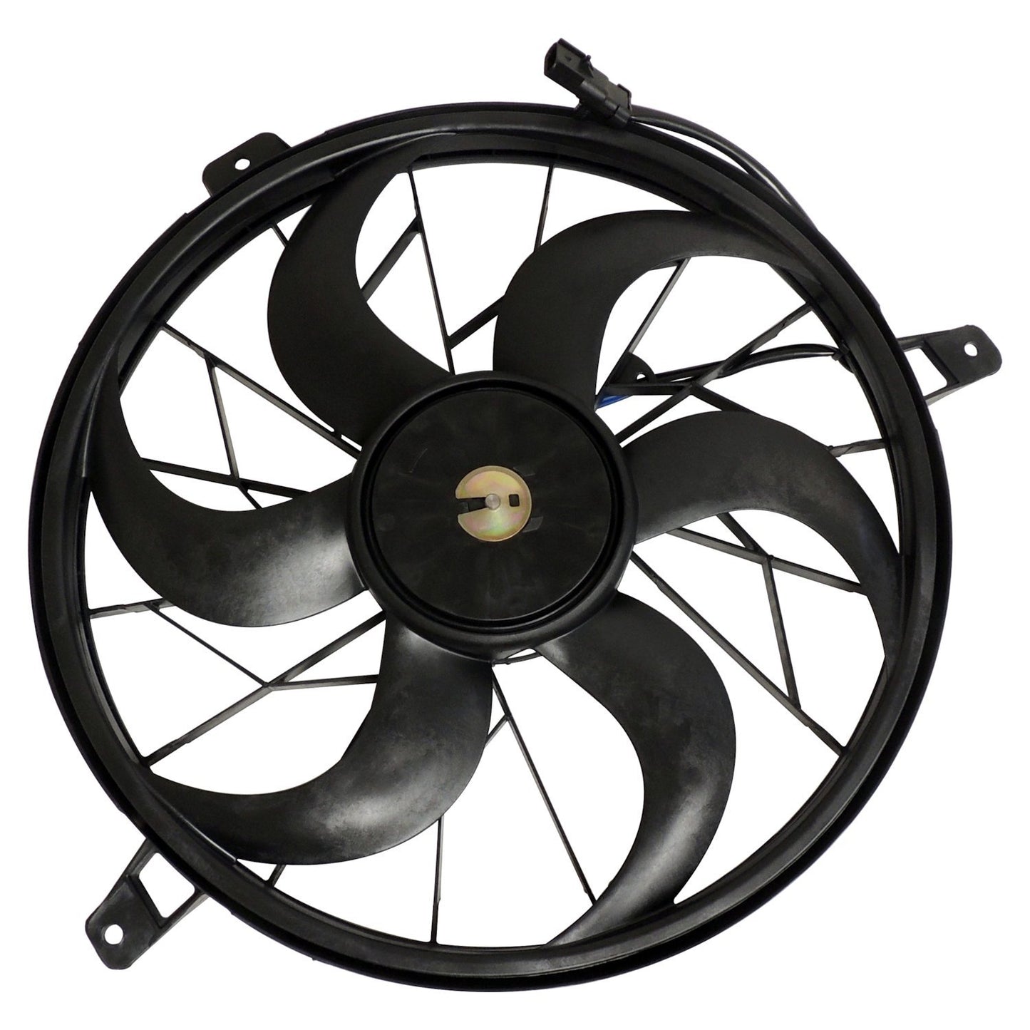 Cooling Fan Assembly for 2004-2006 KJ Liberty w/ 3.7L Engine, w/ HD Cooling Crown Automotive