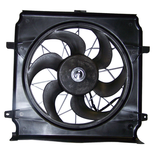 Cooling Fan Assy. for Select 2004-05 Jeep KJ Liberty w/ 3.7L, 2.4L, Incl Motor Crown Automotive