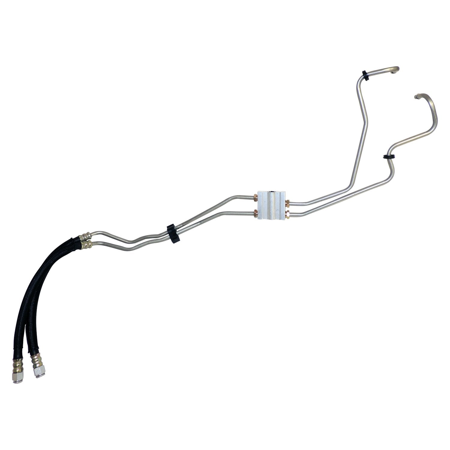 Transmission Cooler Supply & Return Hose Set for 08-12 Jeep KK Liberty w/ 42RLE Crown Automotive