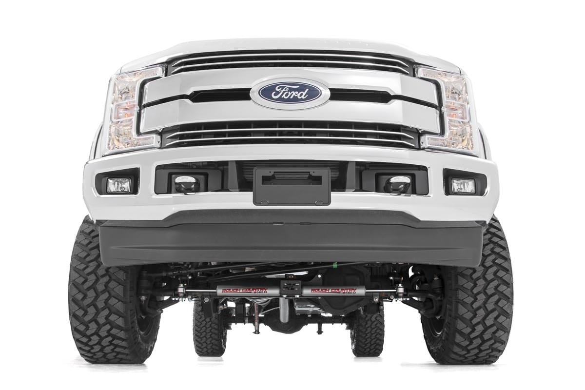 4.5 Inch Lift Kit D/S M1 Ford F-250/F-350 Super Duty 4WD (2017-2022) Rough Country-3