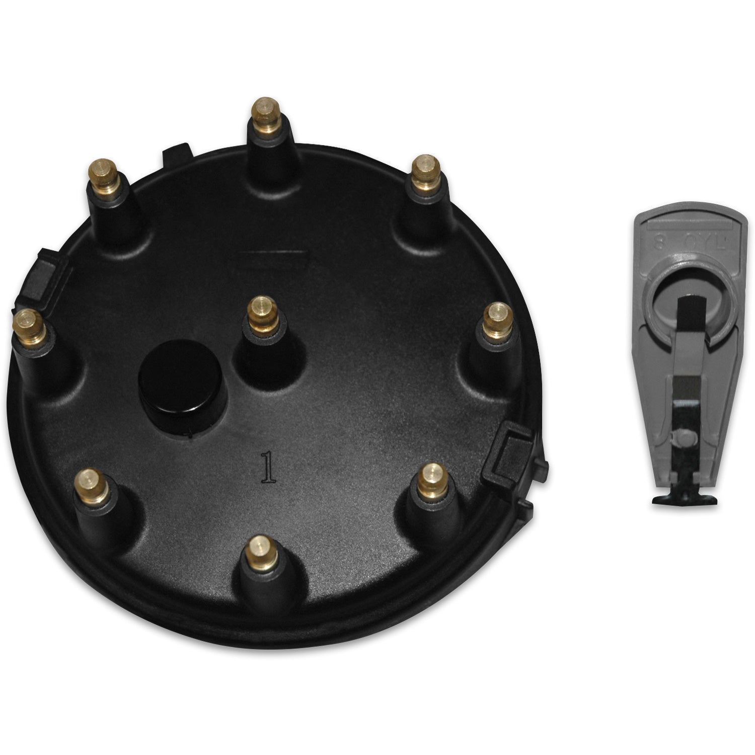 Cap And Rotor Kit, Street Fire, /Ford Tfi V8, '85-'95 Replacement Cap And Rotor Kit For Ford Tfi Distributors MSD Ignition
