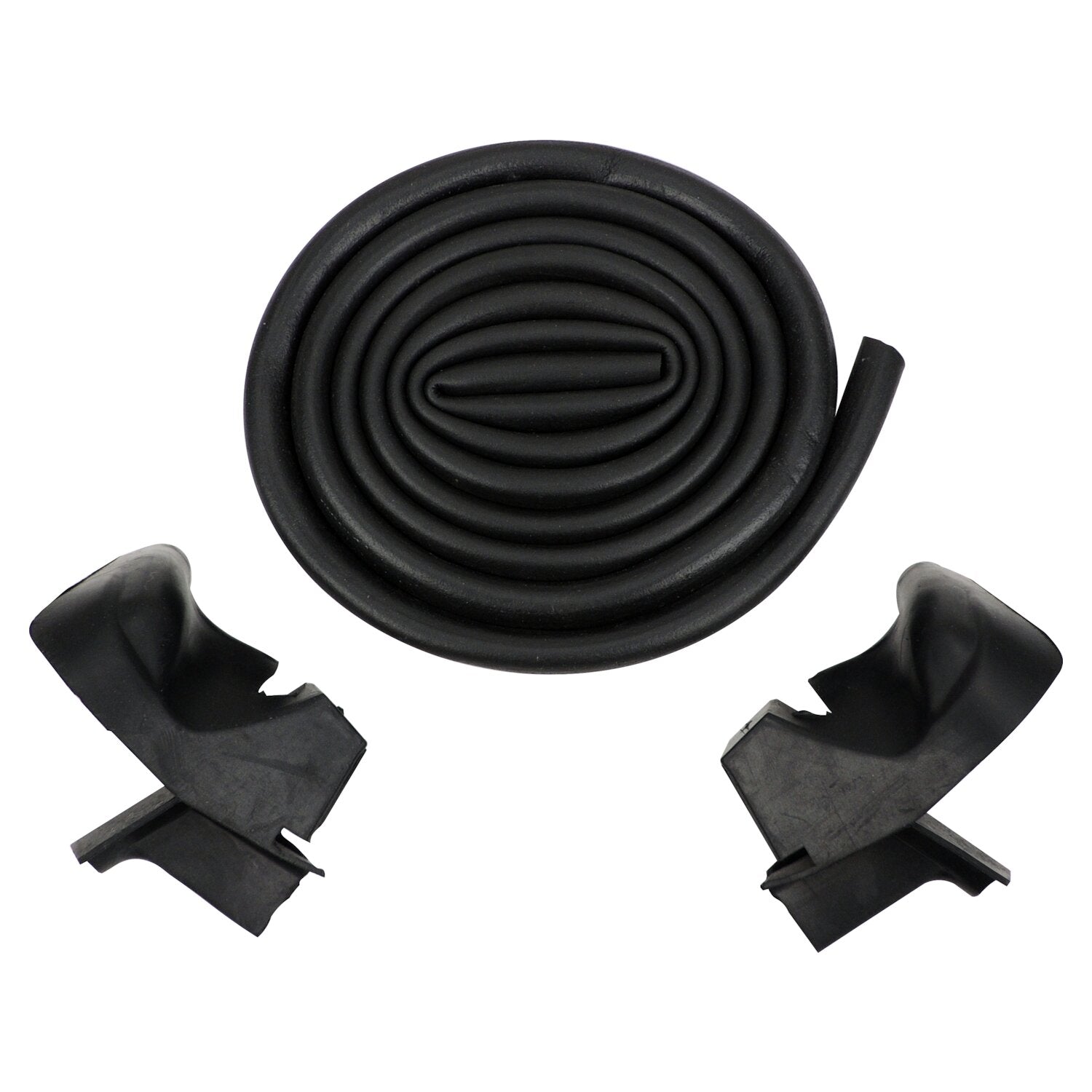 Windshield Frame to Hard Top Weatherstrip Kit for 76-95 Jeep CJs, YJ w/ Hardtop Crown Automotive
