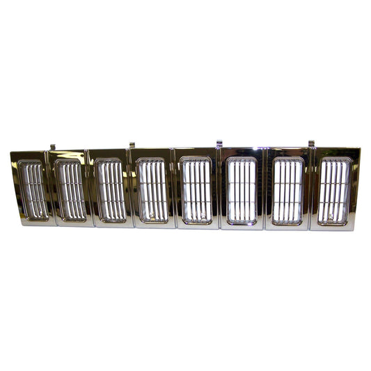 Chrome Grille for 1993-1995 ZJ Jeep Grand Cherokee Crown Automotive