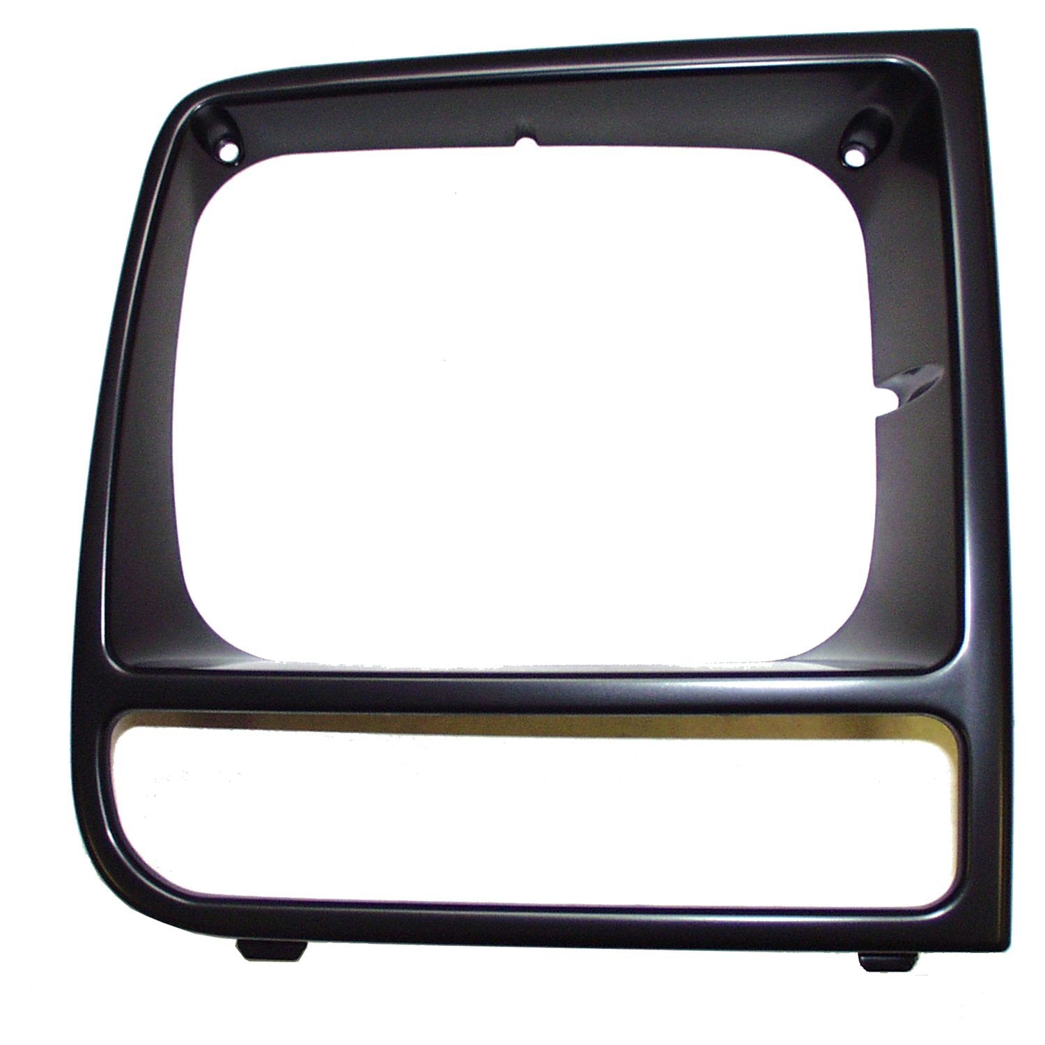 Black Right Headlight Bezel for 1997-2001 Jeep XJ Cherokee Crown Automotive