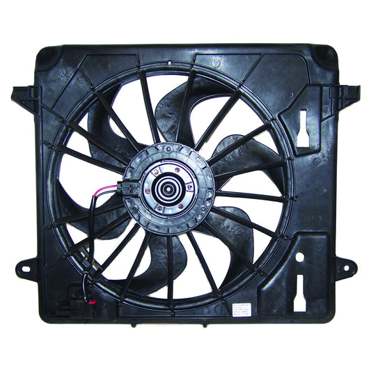 Cooling Fan Assy. for 2007-2011 Jeep JK Wrangler w/ 3.8L or 2.8L Diesel Engine Crown Automotive