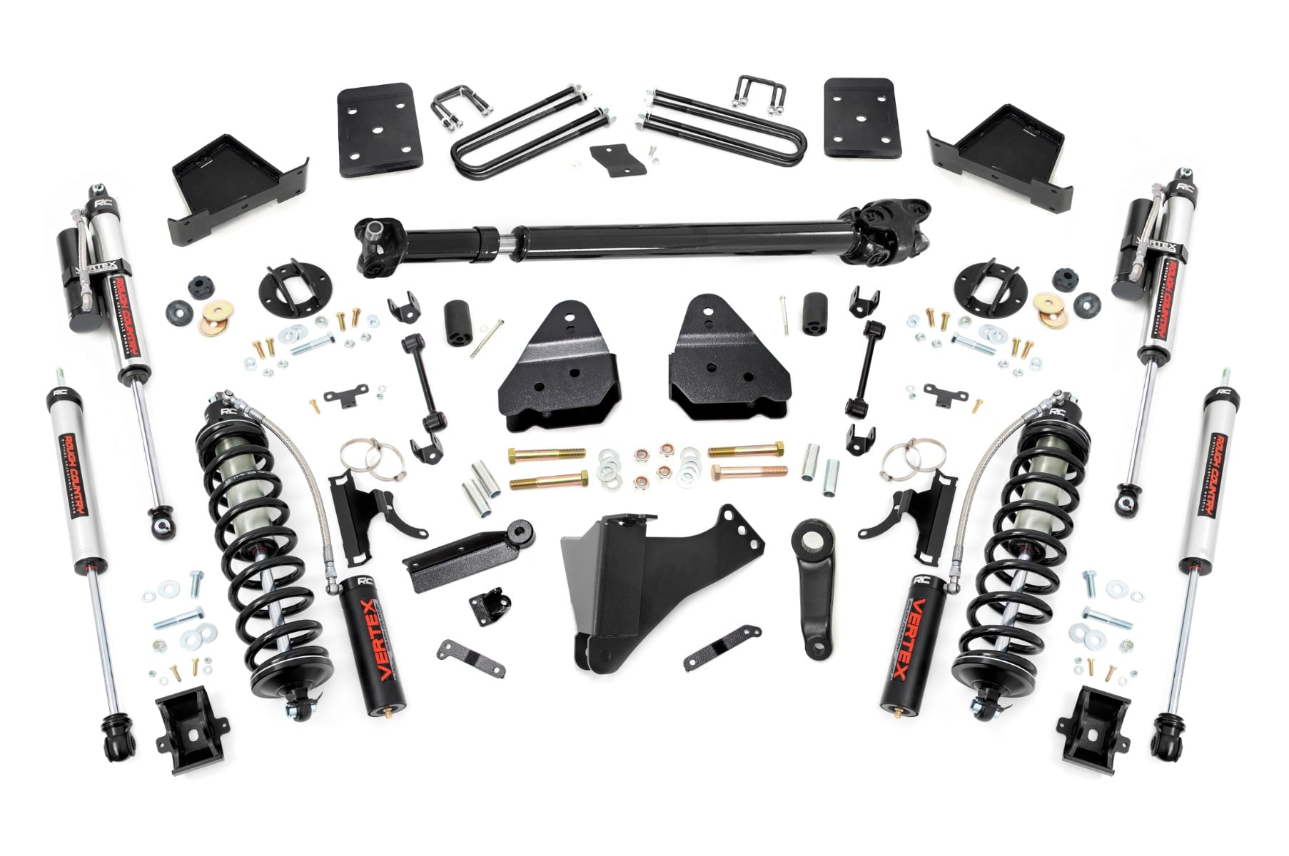 4.5 Inch Lift Kit D/S C/O Vertex Ford F-250/F-350 Super Duty (17-22) Rough Country