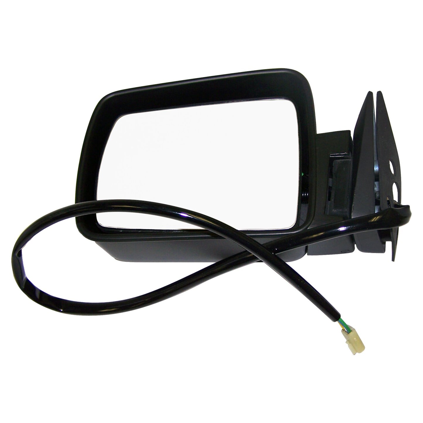 Left Power, Folding Black Mirror for 1984-1996 Jeep XJ Cherokee, MJ Comanche Crown Automotive