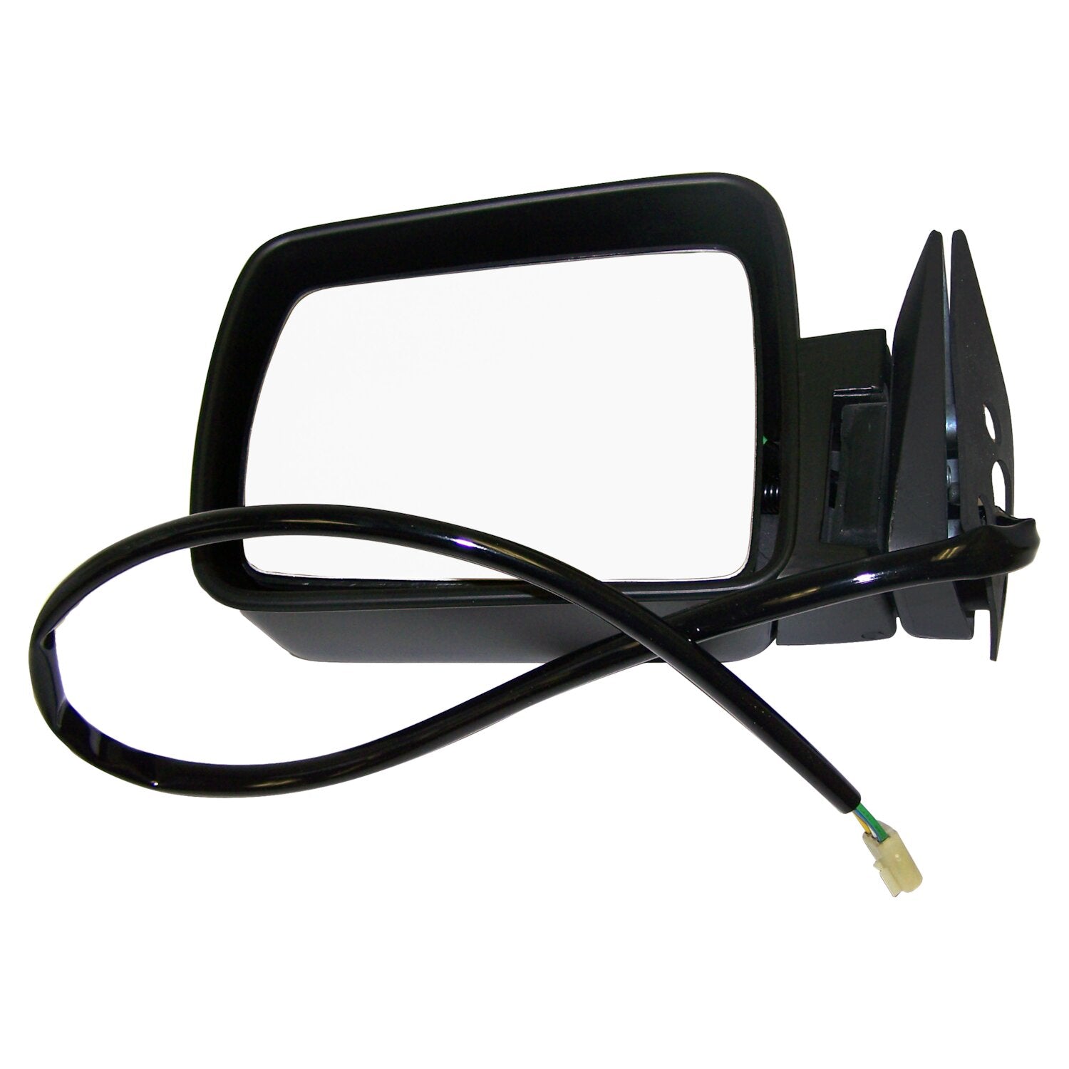 Left Power, Folding Black Mirror for 1984-1996 Jeep XJ Cherokee, MJ Comanche Crown Automotive
