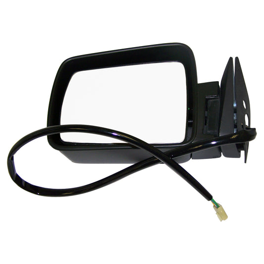 Left Power, Folding Black Mirror for 1984-1996 Jeep XJ Cherokee, MJ Comanche Crown Automotive
