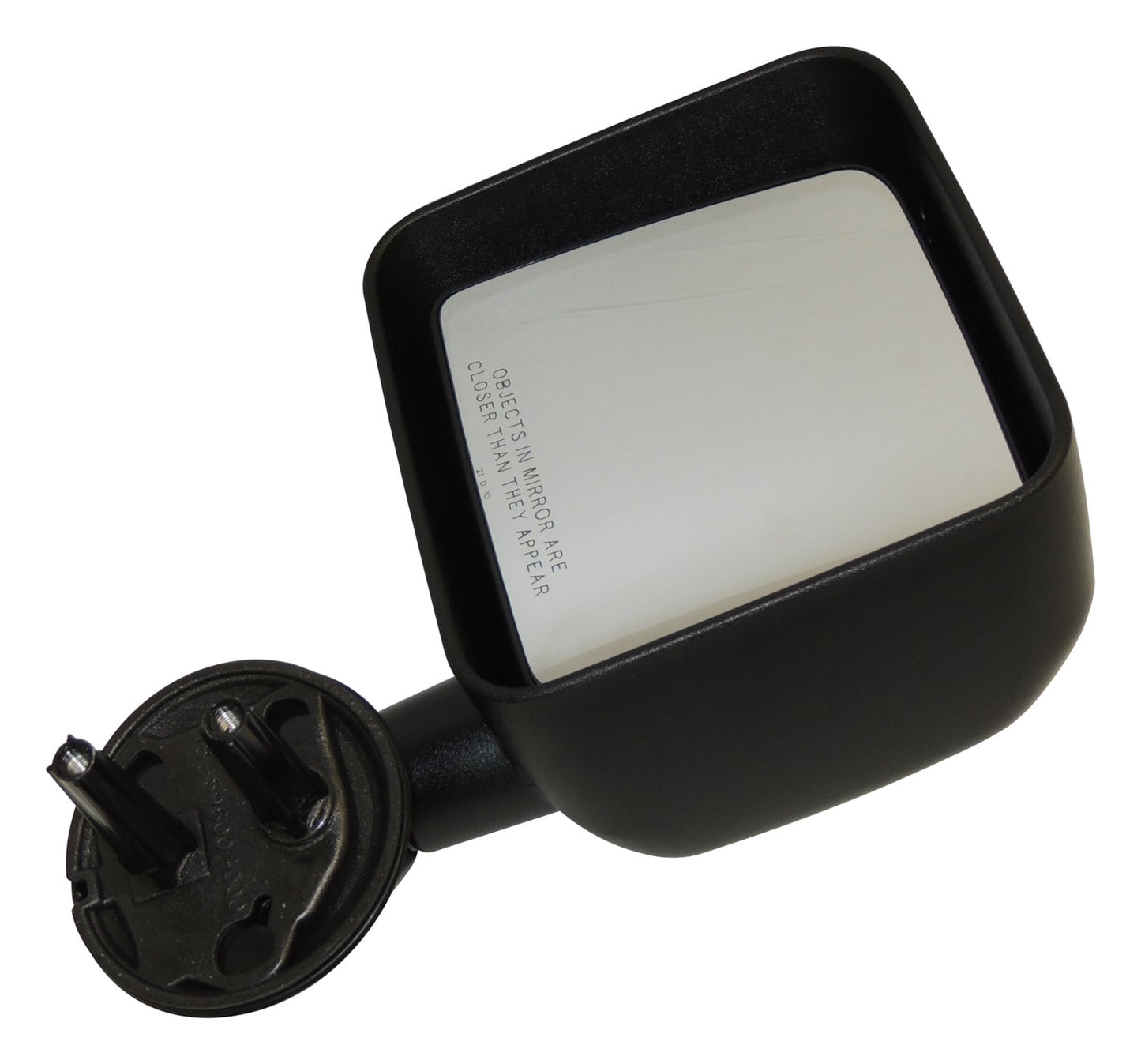 Left Manual Convex Mirror Assembly for JK Wrangler 2007-2010, RHD only Crown Automotive