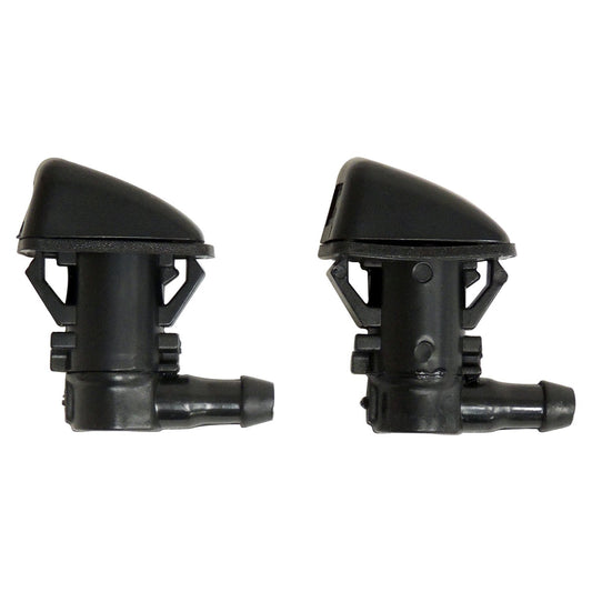Front Washer Nozzles for 05-10 Jeep WK, WH Grand Cherokee, Incl. L & R Nozzles Crown Automotive