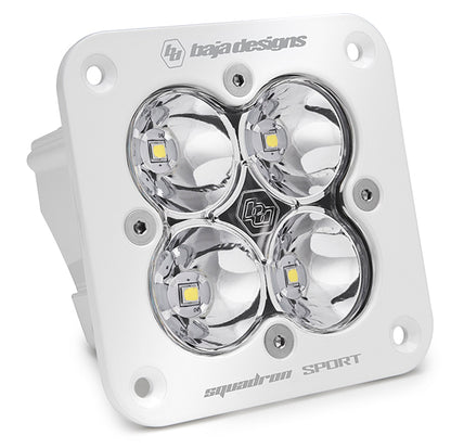 Flush Mount LED Light Pod White Squadron Sport Baja Designs-2