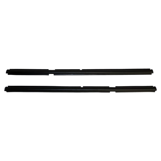 Rear Outer Door Glass Weatherstrip Set for 1999-2004 WJ, WG Grand Cherokee Crown Automotive