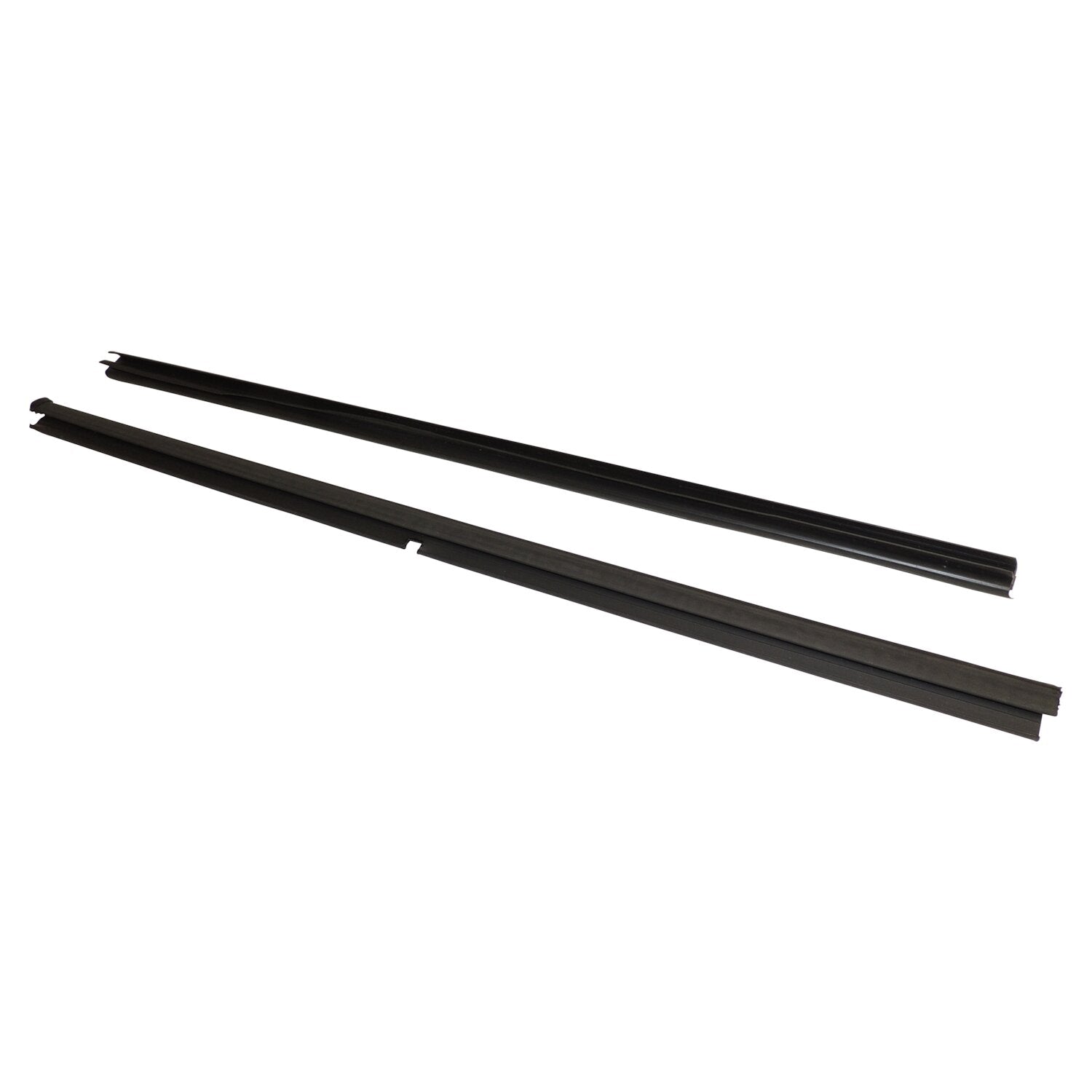 Left Front Door Glass Weatherstrip Set for 1999-2004 Jeep WJ Grand Cherokee Crown Automotive