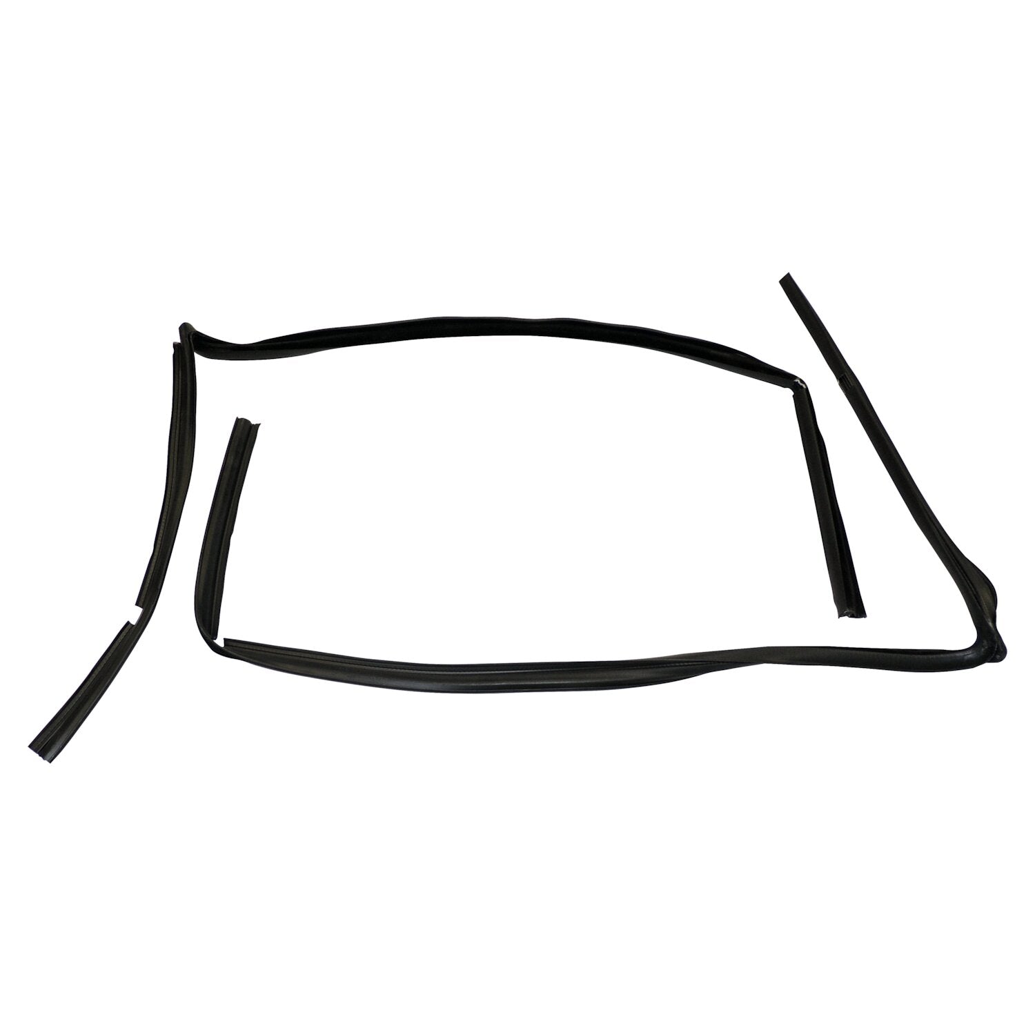 Front Door Glass Seal Set for 1999-2004 Jeep WJ Grand Cherokee Crown Automotive