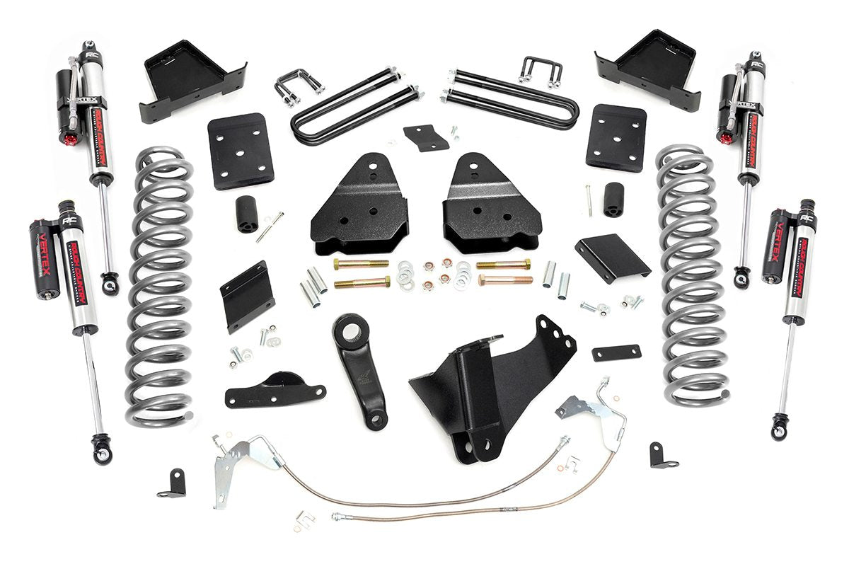 Rough Country 6 Inch Suspension Lift Kit Vertex 15-16 F-250 Diesel Rough Country