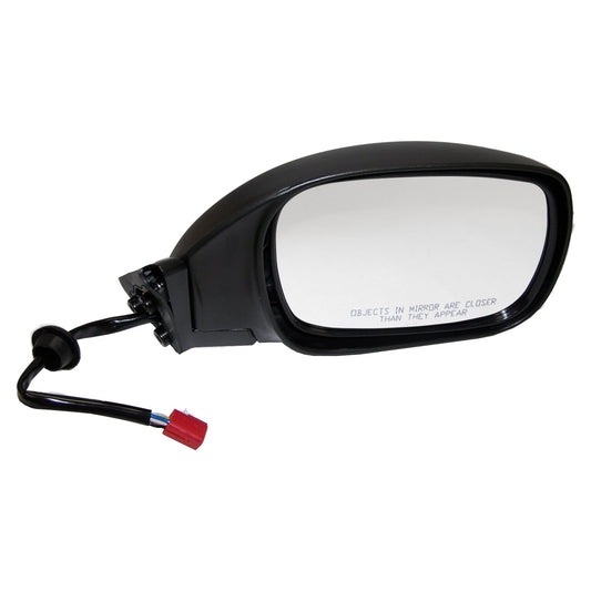 Right Power, Non-Heated, Manual Folding Mirror for 97-01 Jeep XJ Cherokee, Black Crown Automotive