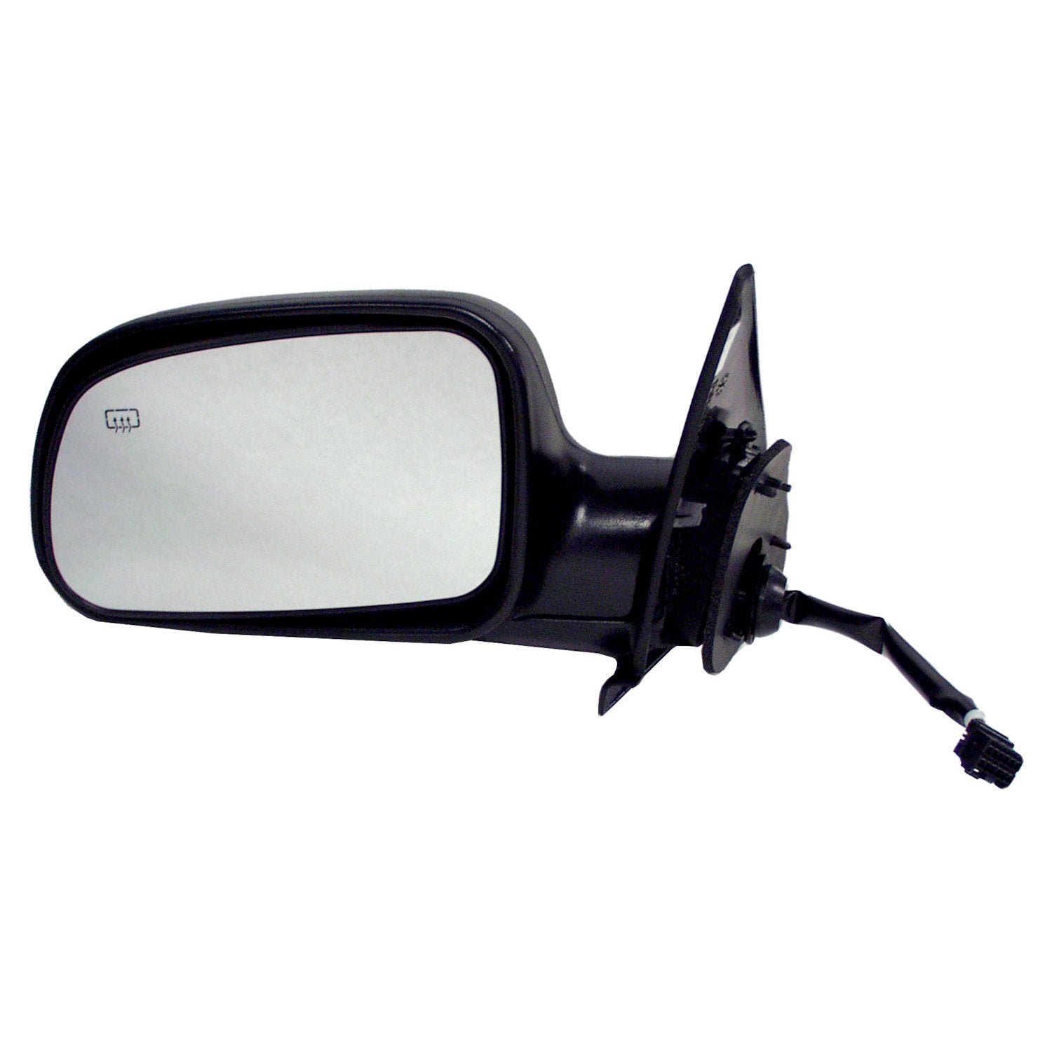 Left Power, Heated, Manual Folding Mirror for 1999-2004 Jeep WJ Grand Cherokee Crown Automotive
