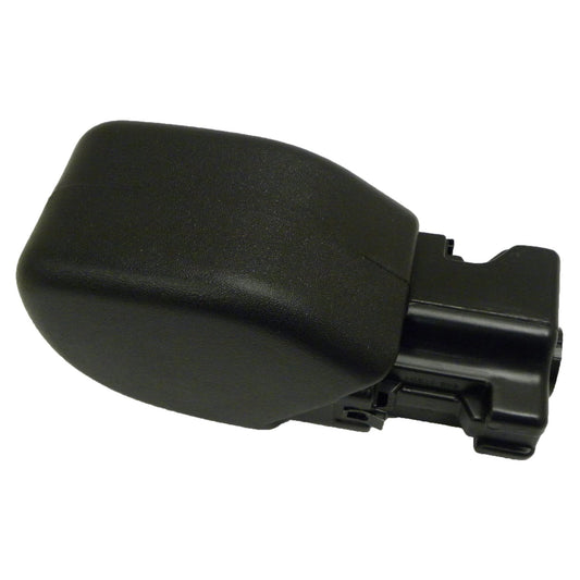 Black Left Front Bumper End Cap for 1997-2006 Jeep TJ Wrangler, USA Only Crown Automotive