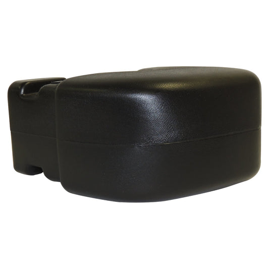 Black Right Rear Bumper End Cap for 1997-2006 Jeep TJ Wrangler, USA Only Crown Automotive